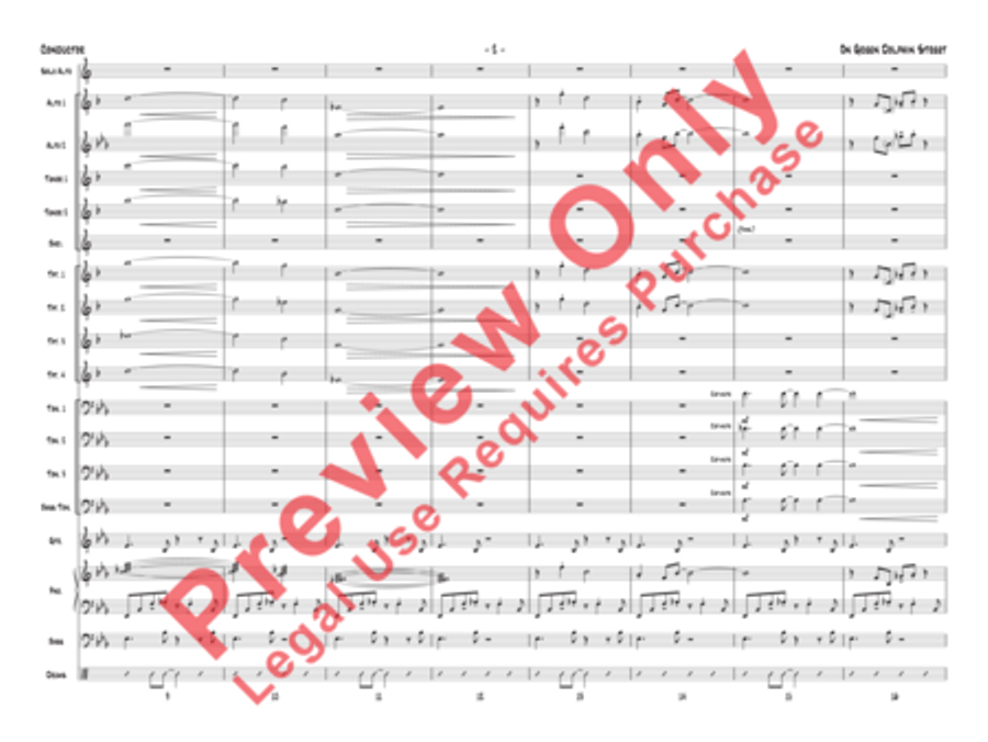 On Green Dolphin Street Jazz Ensemble scores gallery preview page 5