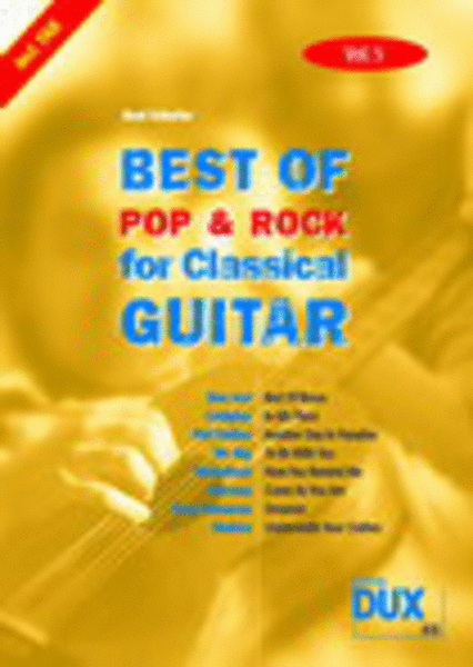 Best Of Pop & Rock for Classical Guitar 5