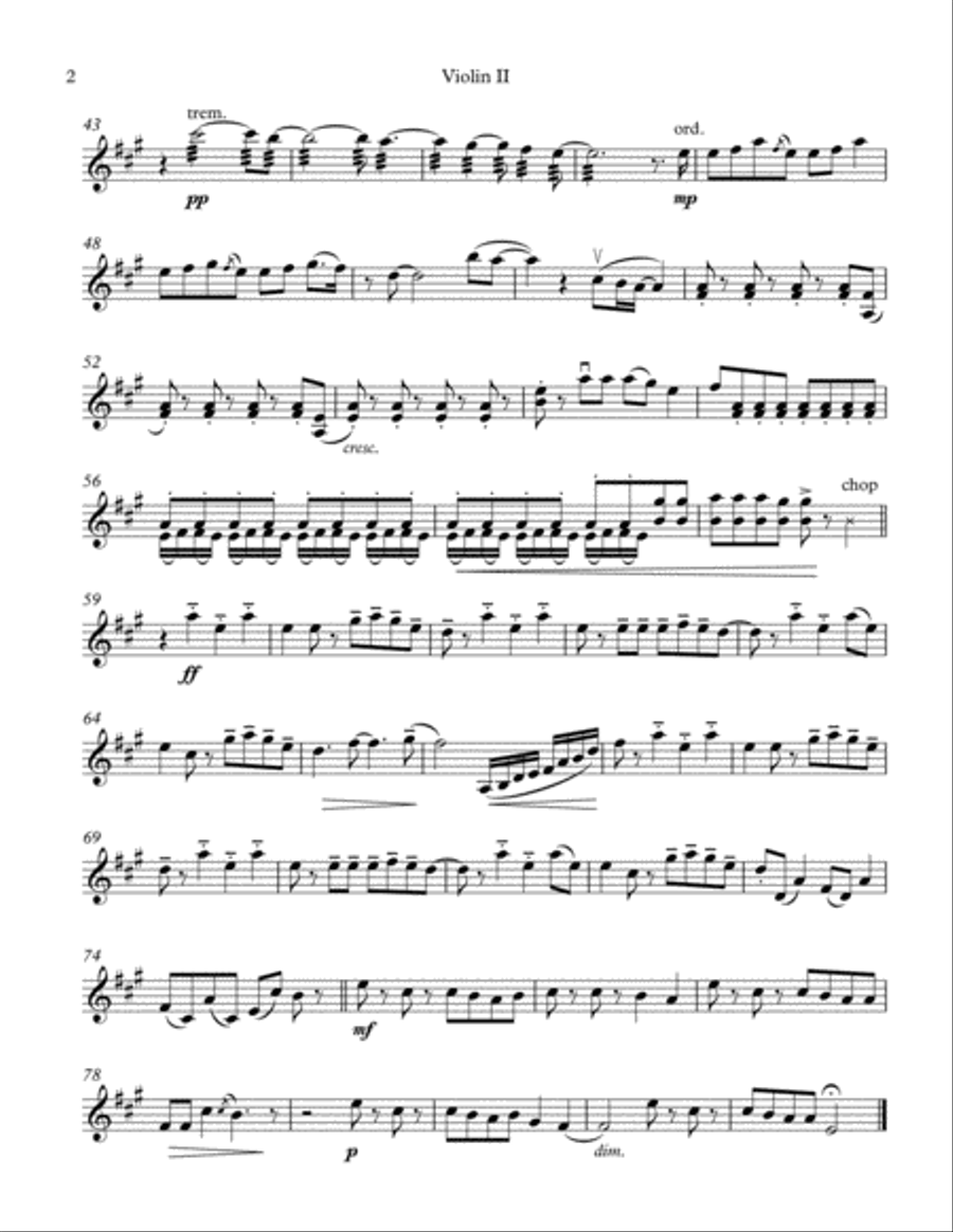 Enchanted String Quartet scores gallery preview page 4