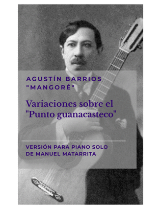 Book cover for Variaciones sobre el "Punto Guanacasteco"