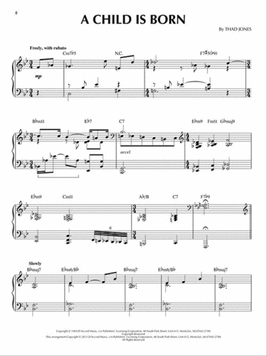 A Jazz Piano Christmas Piano Solo scores gallery preview page 3