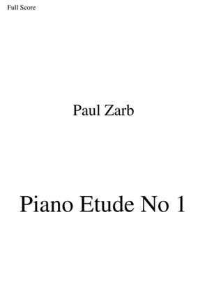 Piano Etude No 1