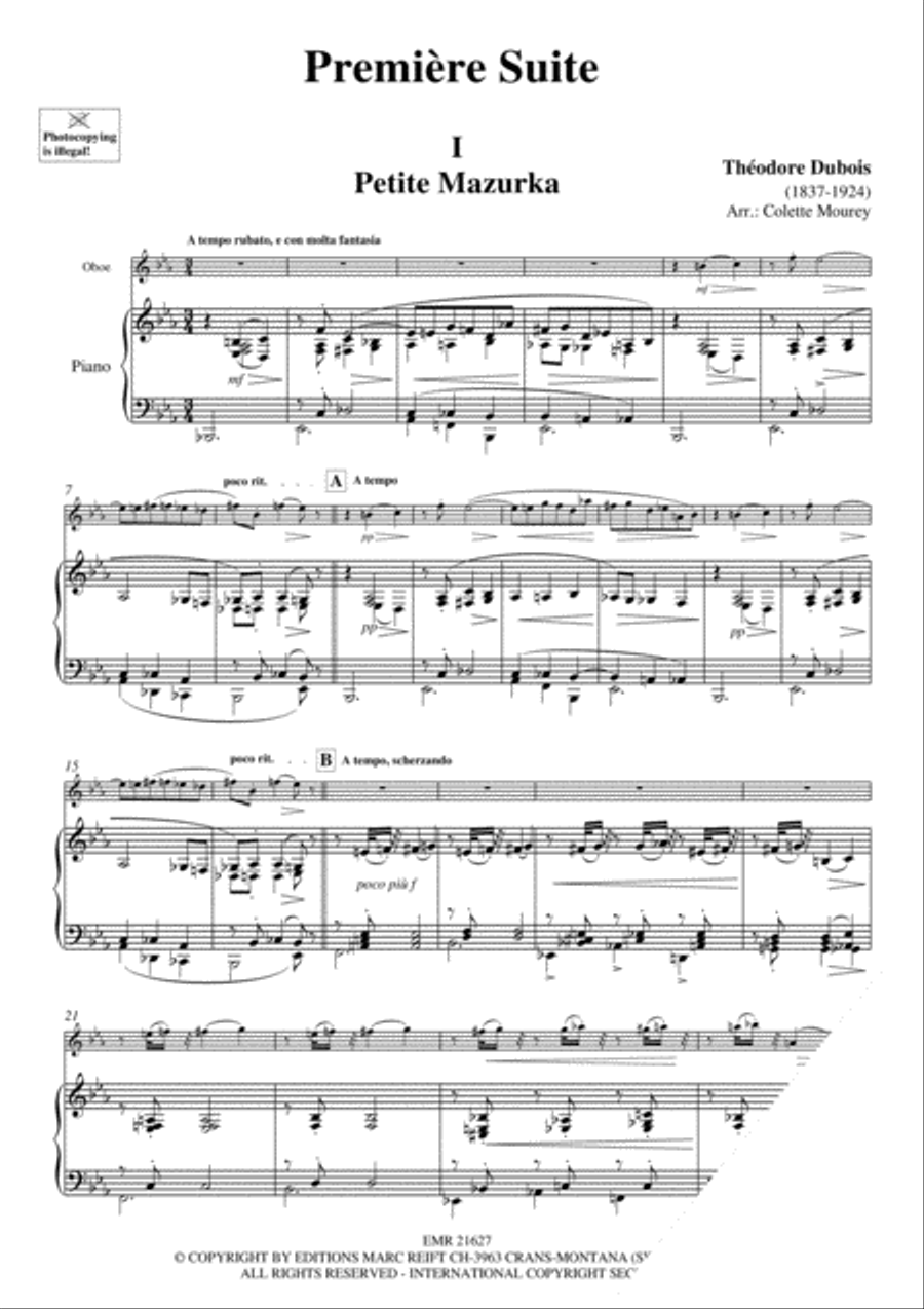 Premiere Suite Premiere Suite Piano Accompaniment scores gallery preview page 3