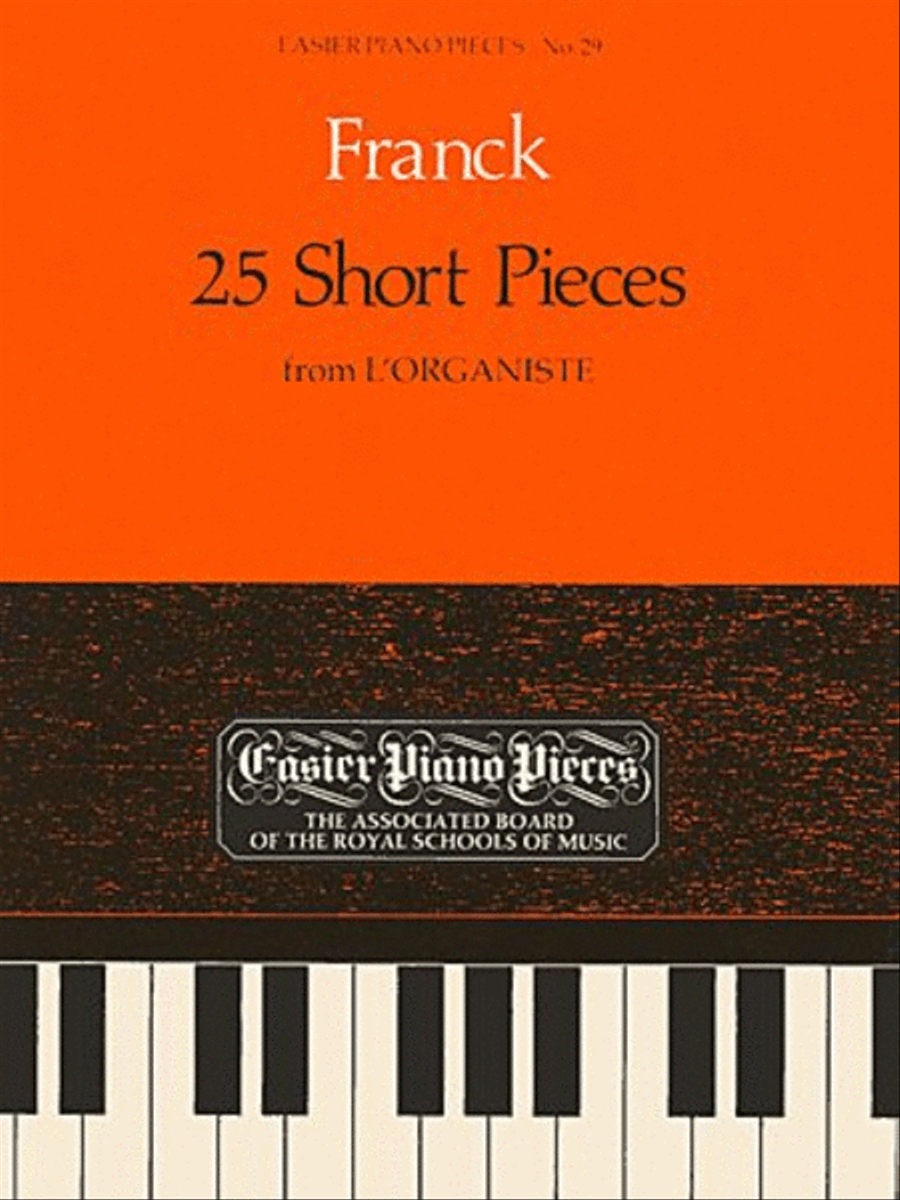 25 Short Pieces from 'L'Organiste'