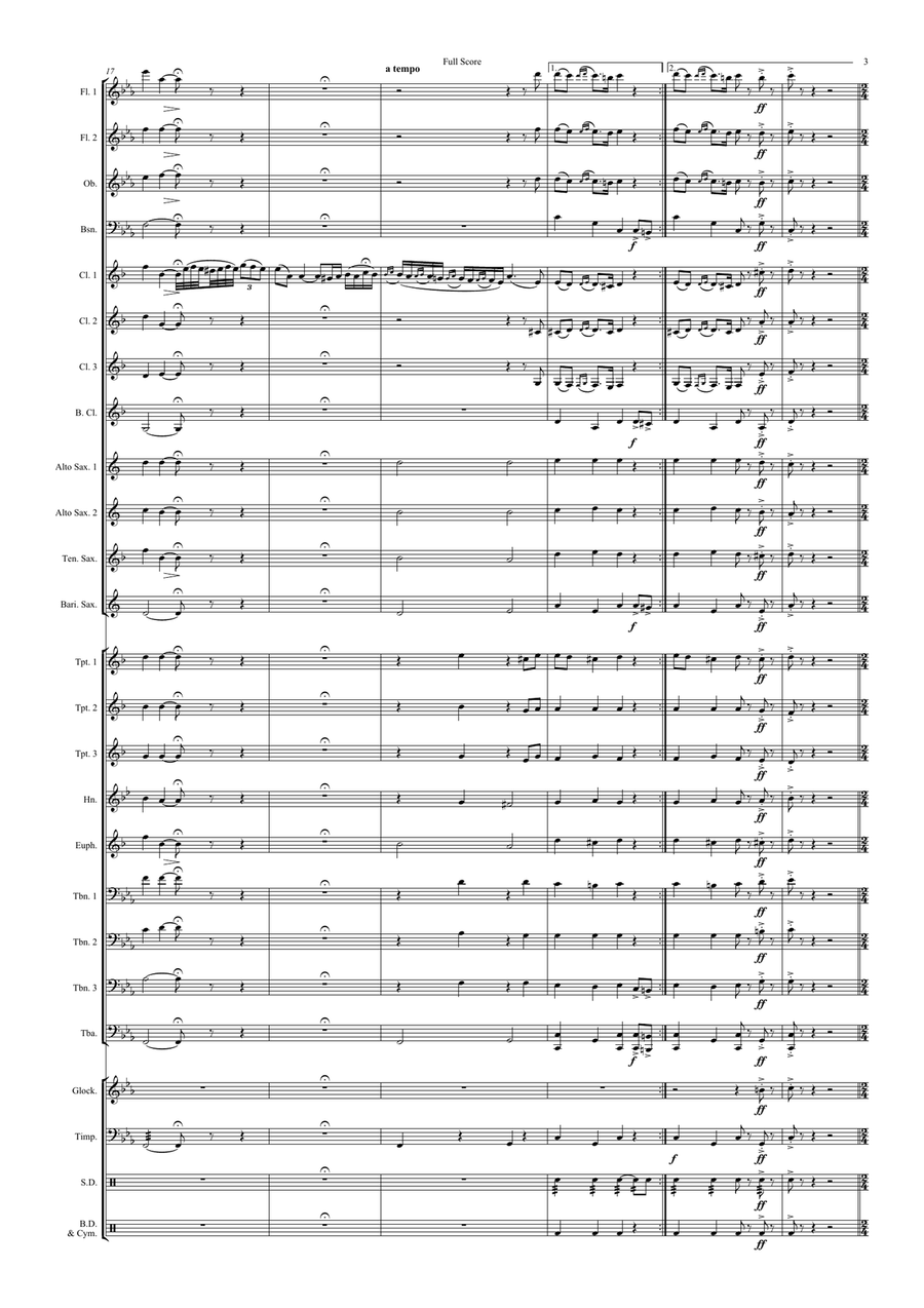 Csárdás Csárdás Concert Band scores gallery preview page 5