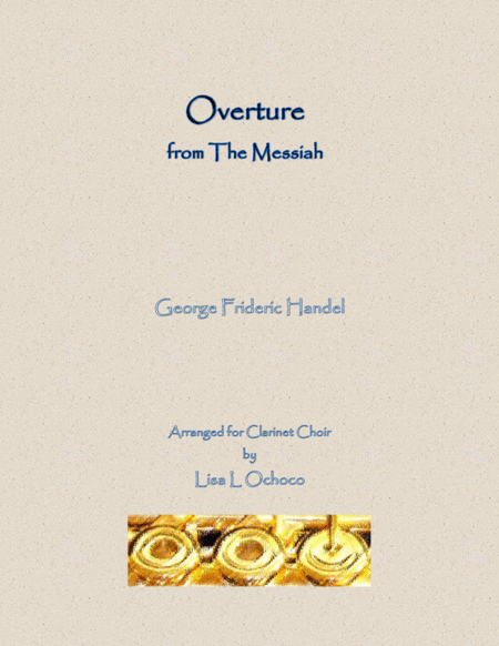Overture from The Messiah for Clarinet Choir image number null