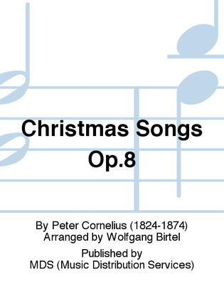 Christmas Songs op.8