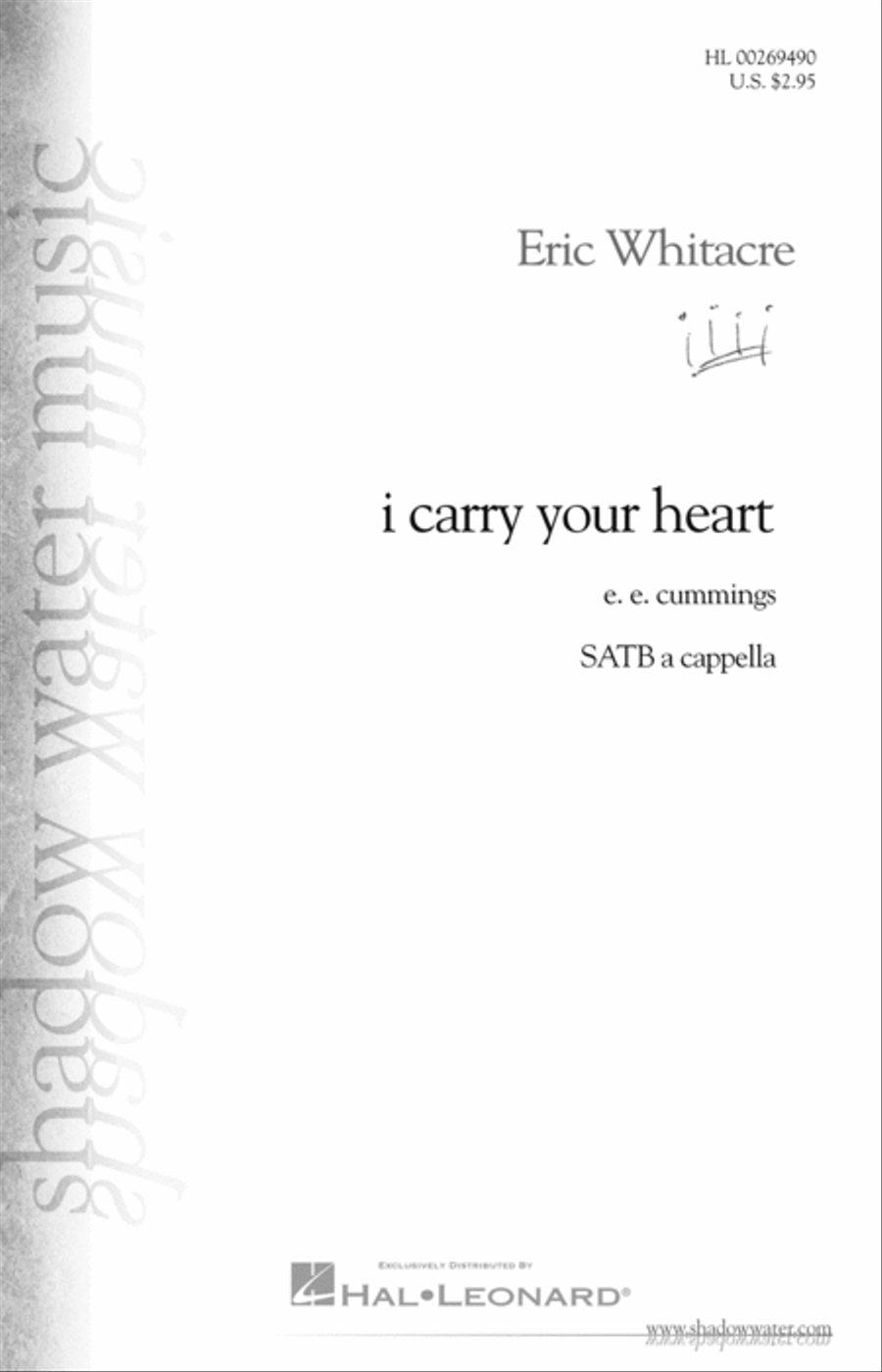 i carry your heart i carry your heart 4-Part scores gallery preview page 1