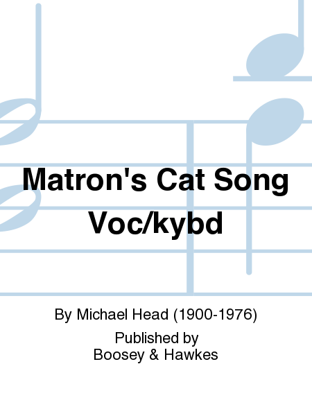 Matron's Cat Song Voc/kybd