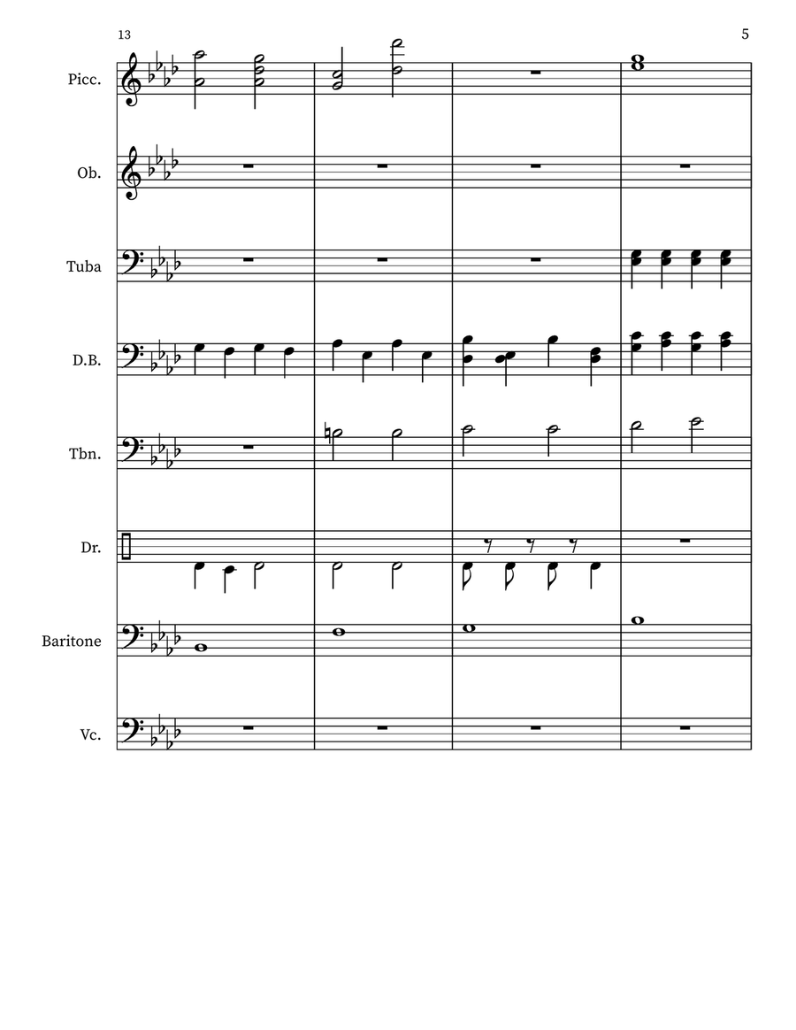 EHSSAH-YAZZAH Oboe scores gallery preview page 5