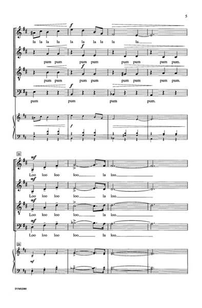 Waltz Of The Flowers - SATB image number null