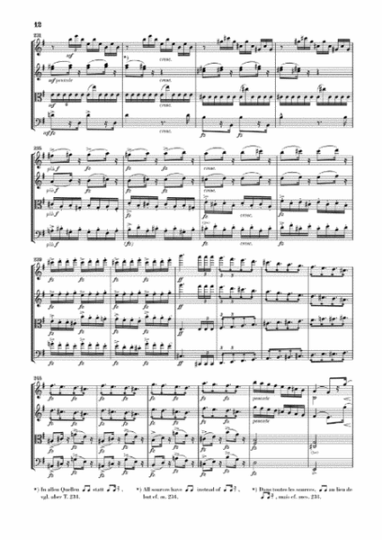String Quartet G Major Op. 106