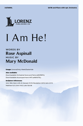 Book cover for I Am He!