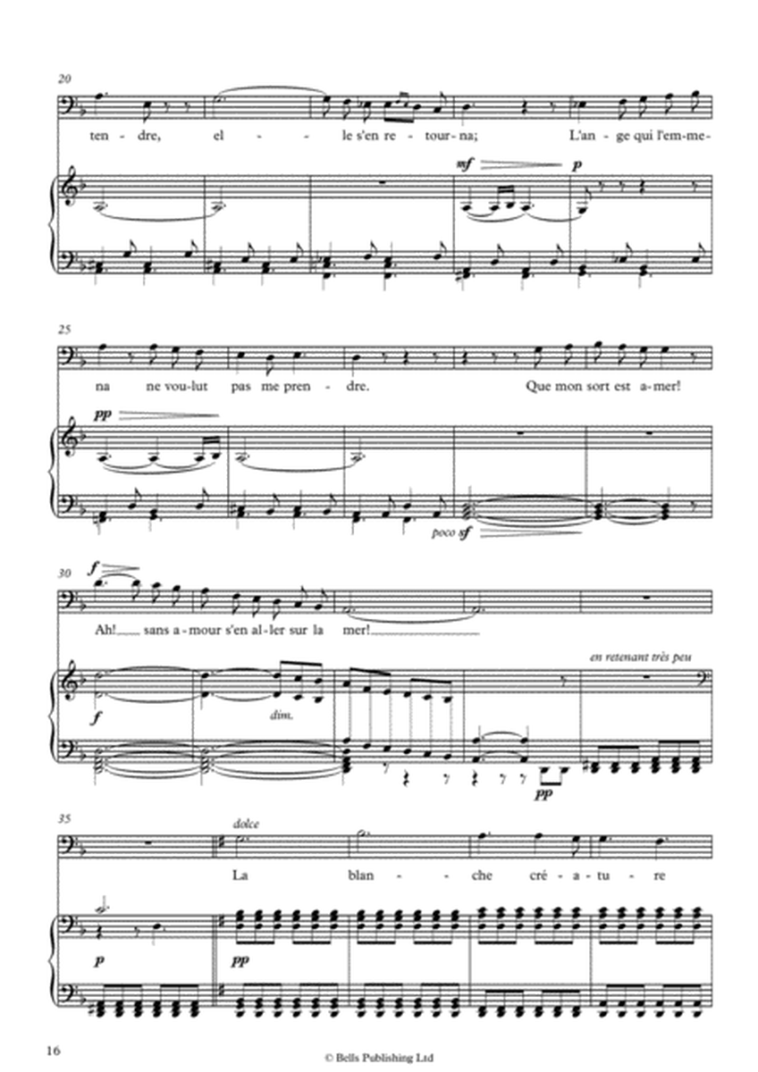Sur les lagunes (Lamento), Op. 7 No. 3 (D minor)