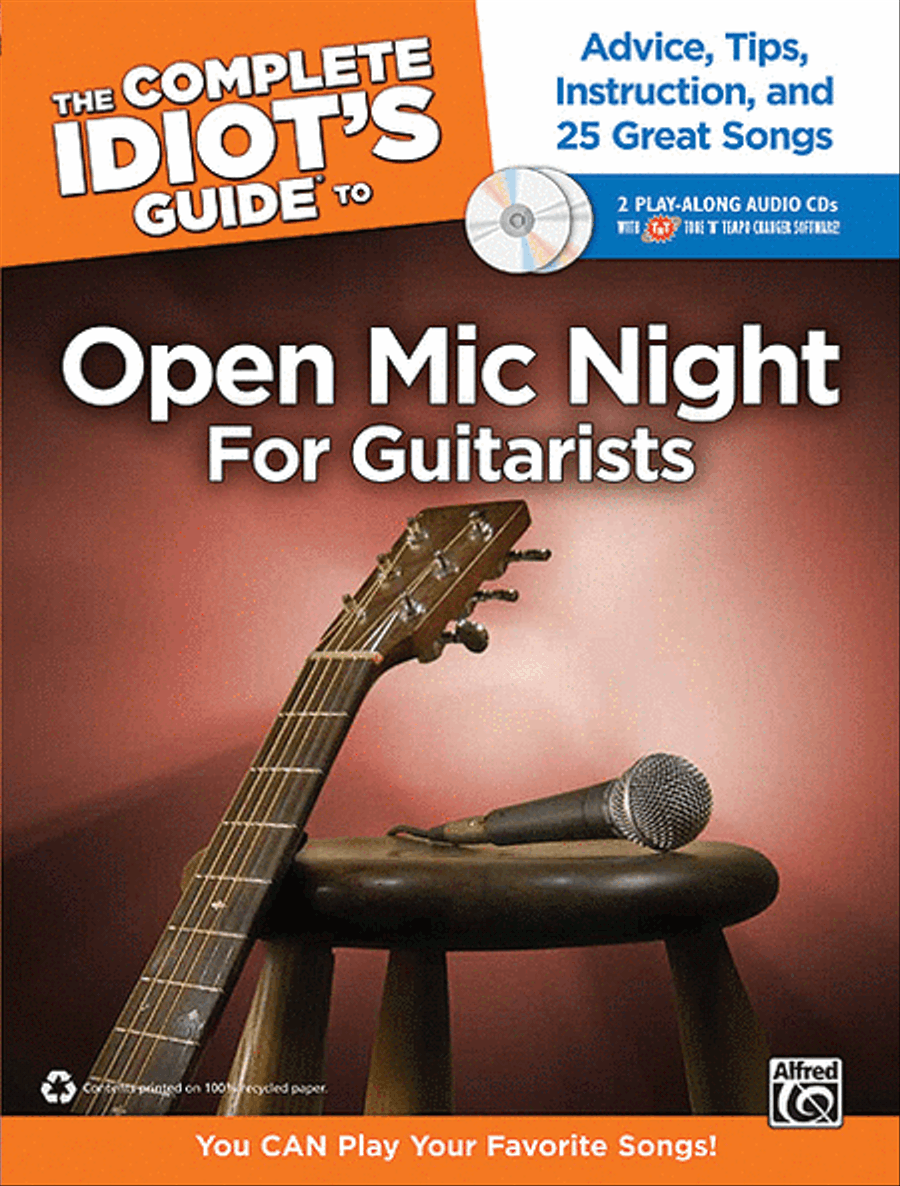 The Complete Idiot's Guide to Open Mic Night for Guitarists Acoustic Guitar scores gallery preview page 1