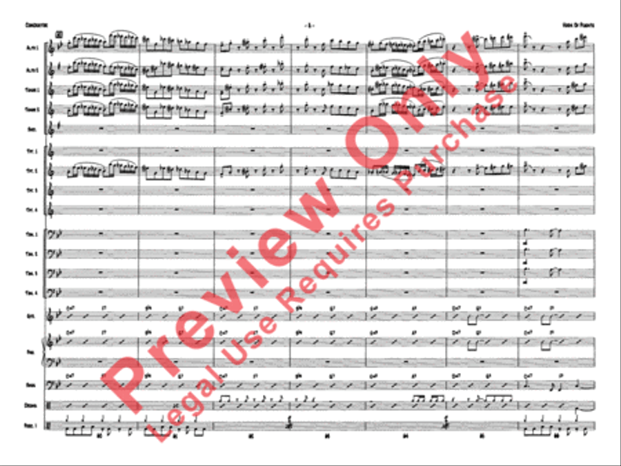 Horn of Puente Jazz Ensemble scores gallery preview page 11