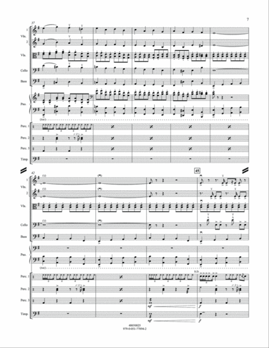 Dies Irae (from Requiem) - Conductor Score (Full Score) String Orchestra scores gallery preview page 6