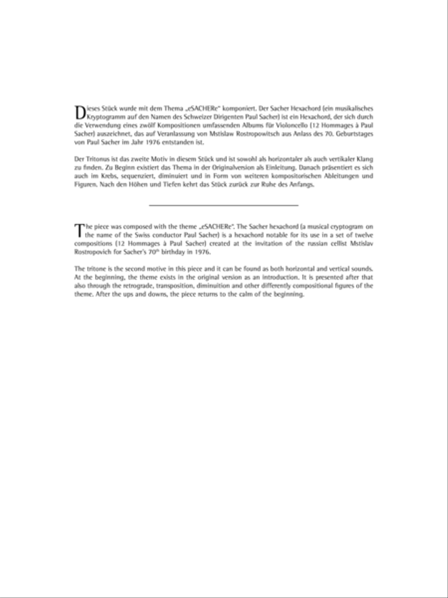 eSACHERe Horn scores gallery preview page 3