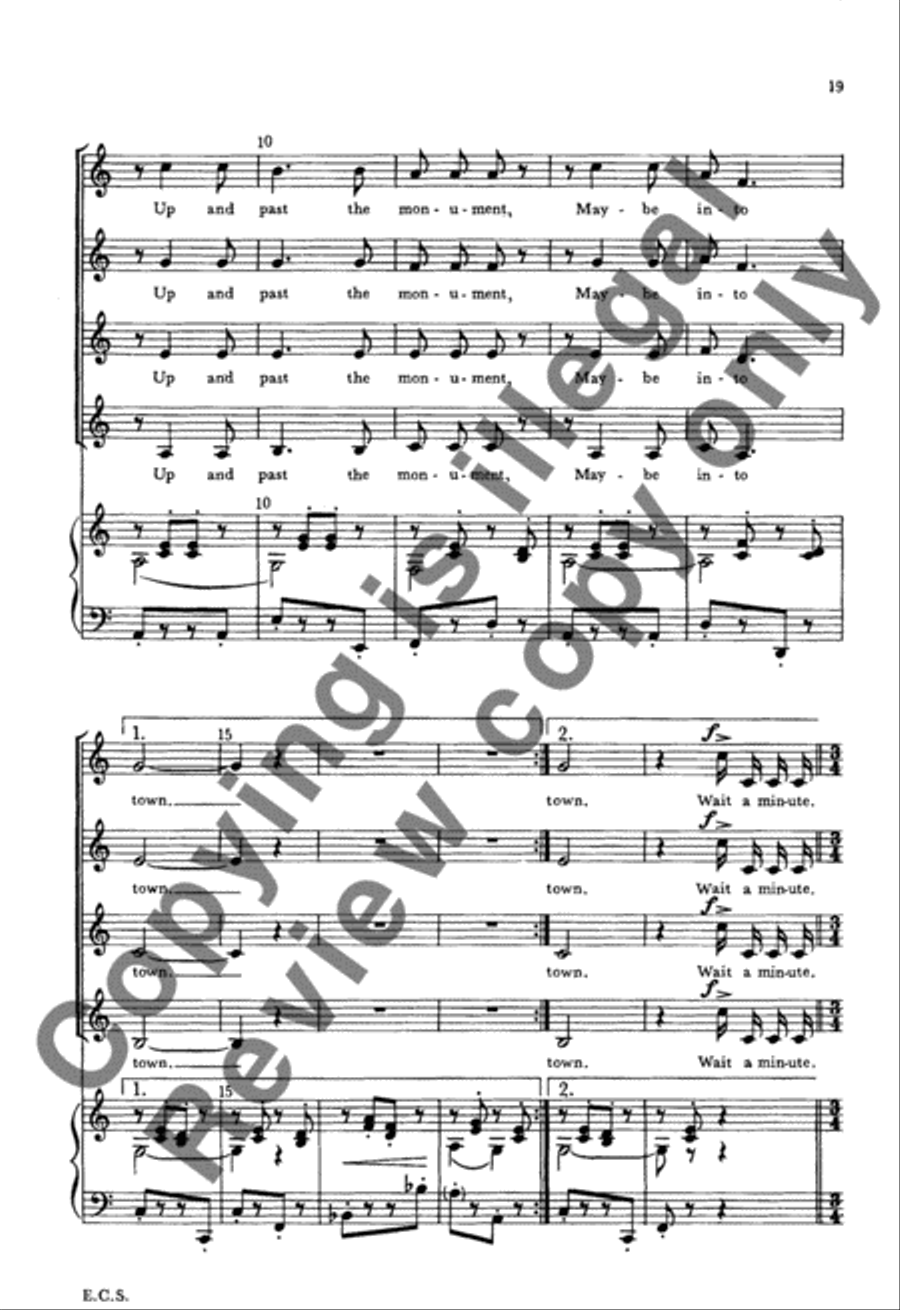 From A Very Little Sphinx SSAA scores gallery preview page 23