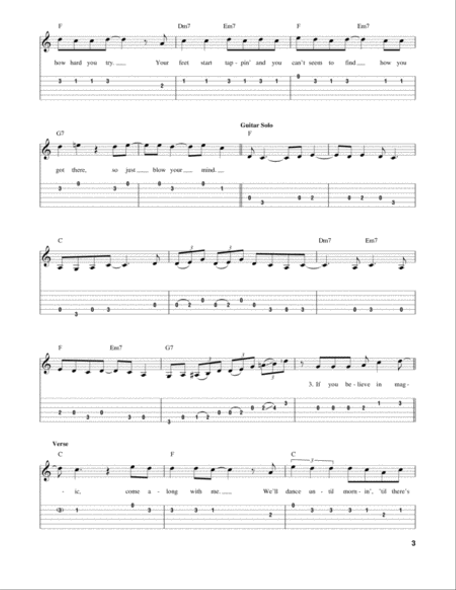 Do You Believe In Magic Do You Believe In Magic Acoustic Guitar scores gallery preview page 3