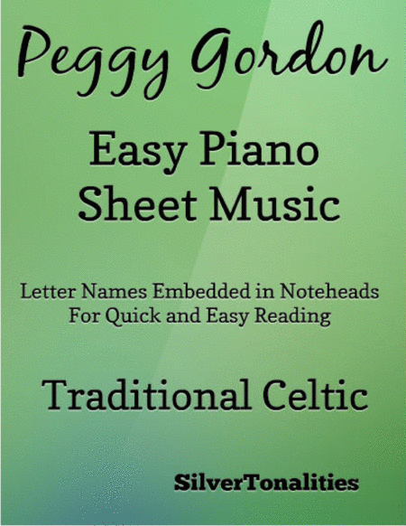 Peggy Gordon Easy Piano Sheet Music