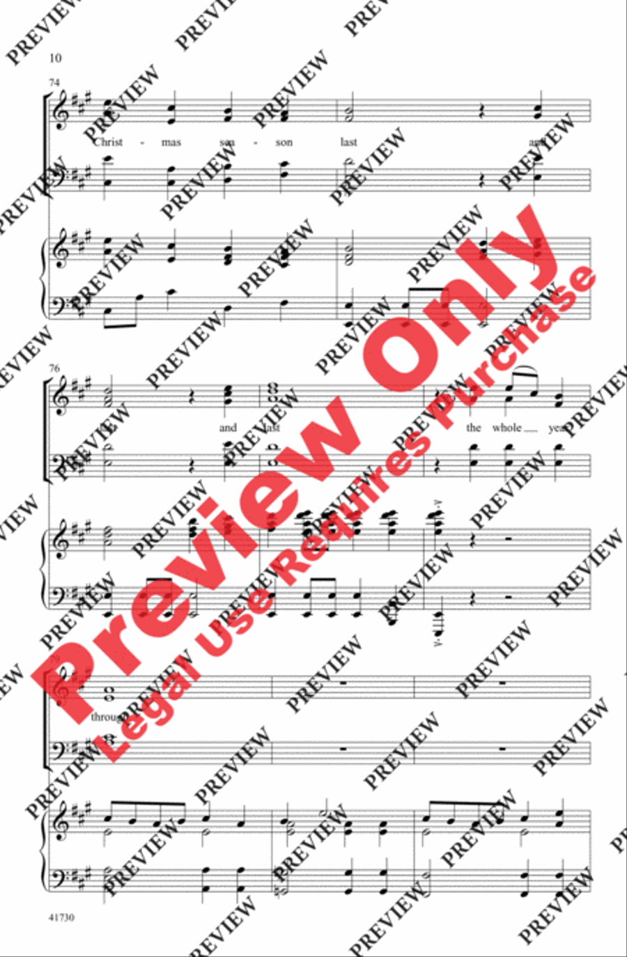 Have a Very Merry Christmas - SoundTrax CD (CD only) Choir scores gallery preview page 10