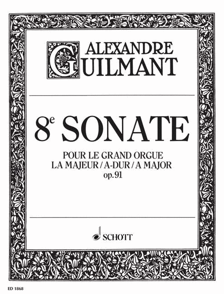 Sonata 8 A Major Op. 91