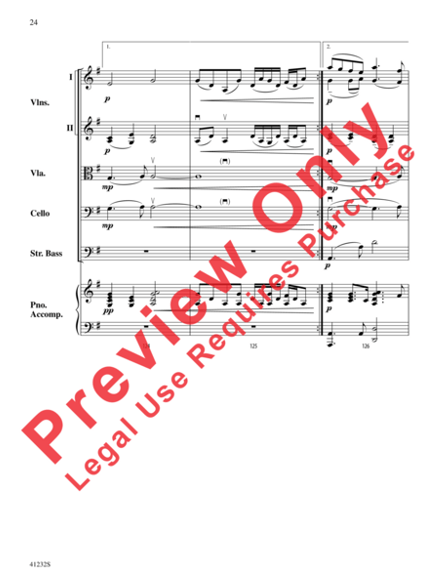 Pippin String Orchestra scores gallery preview page 25
