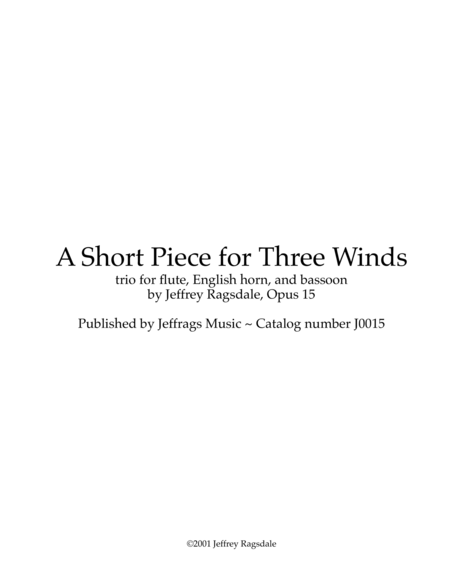 A Short Piece for Three Winds image number null