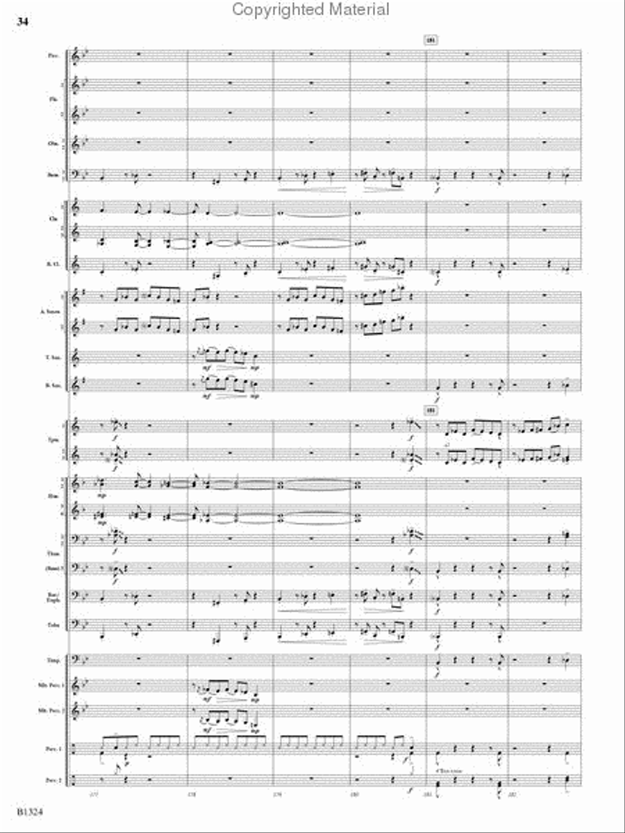 Fusion Concert Band scores gallery preview page 33