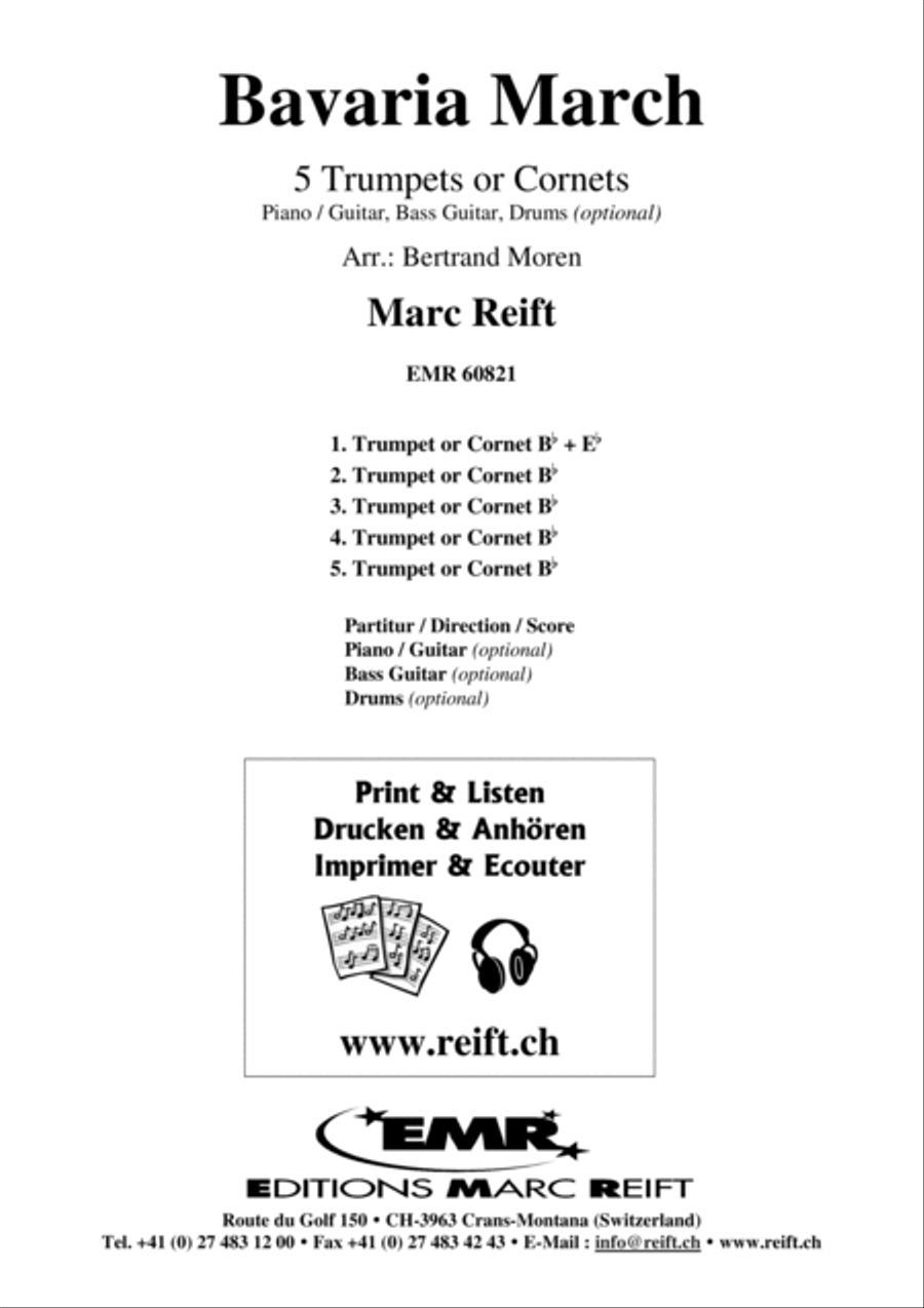 Bavaria March Bavaria March Cornet scores gallery preview page 2