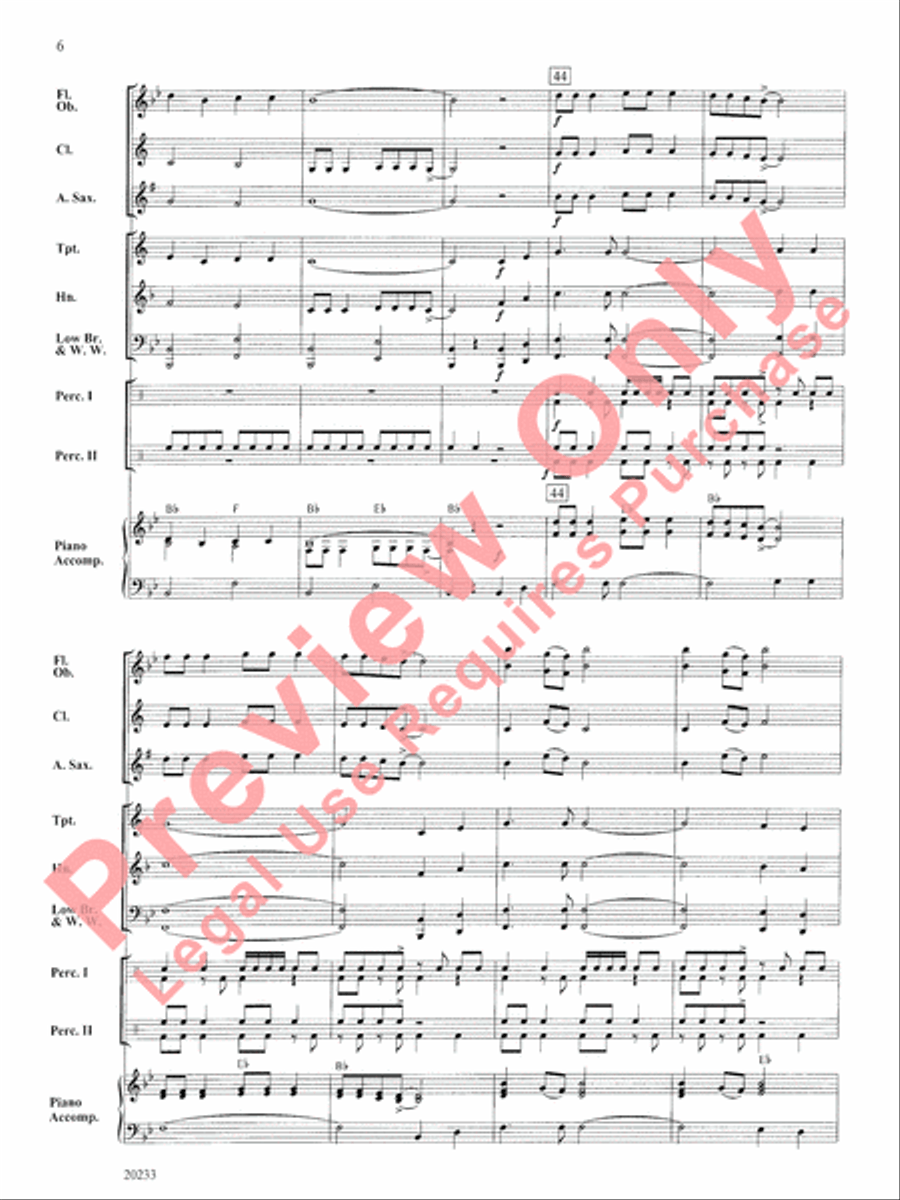 A Kwanzaa Celebration Concert Band scores gallery preview page 7
