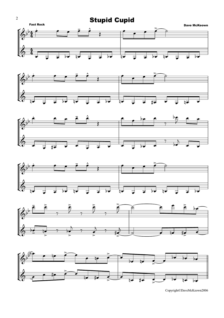 10 Blues Duets for Flute and Clarinet