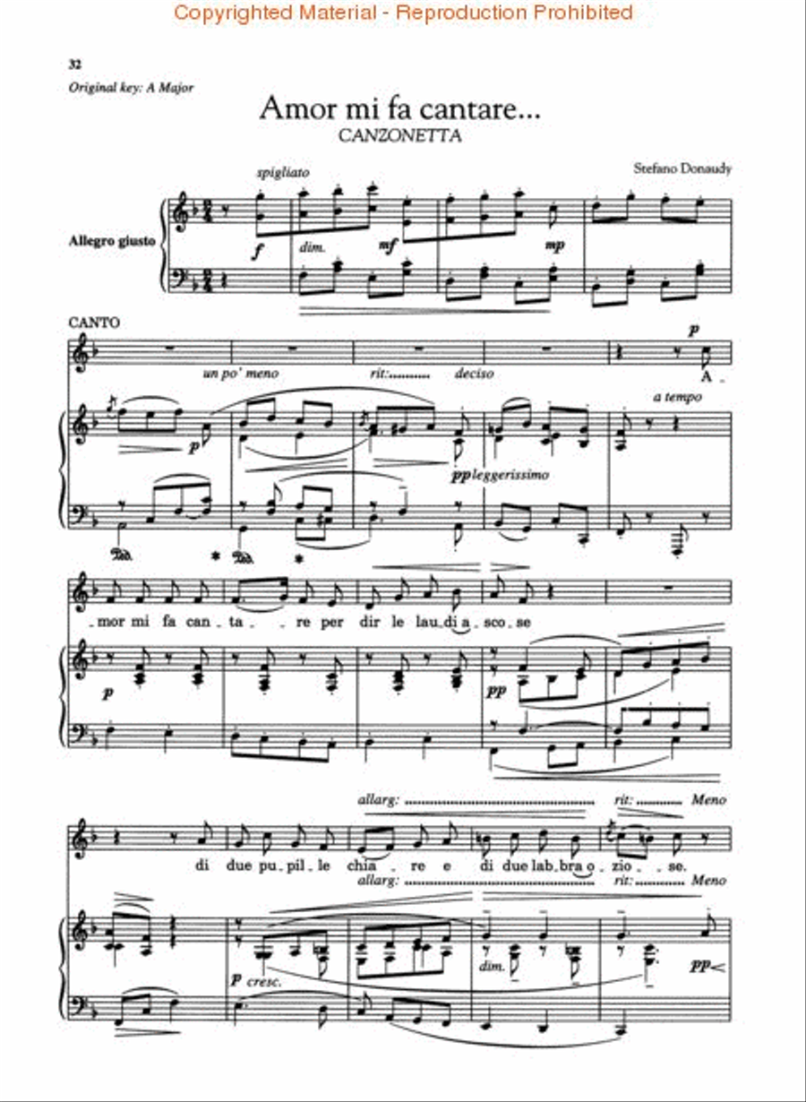 36 Arie di Stile Antico 36 Arie di Stile Antico Voice scores gallery preview page 3