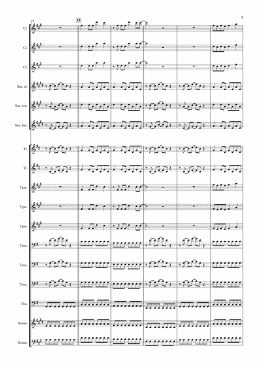 Hear Me Now Hear Me Now Small Ensemble scores gallery preview page 5