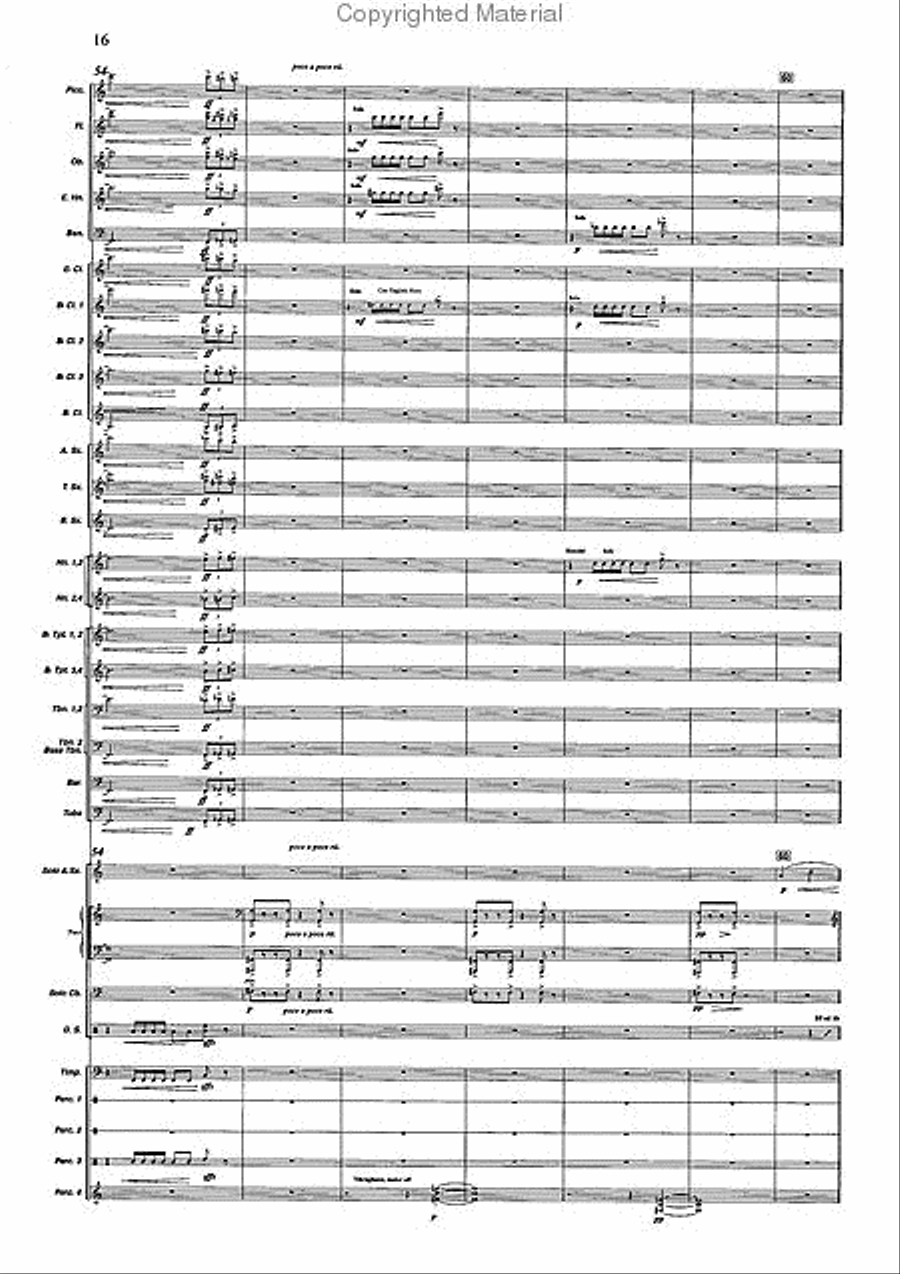 Concertango Concert Band scores gallery preview page 17
