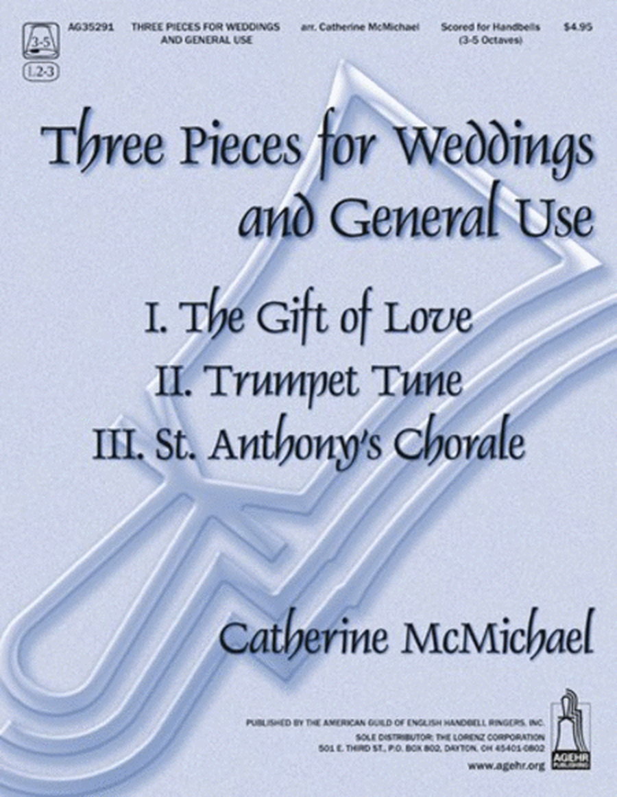 Three Pieces for Weddings and General Use image number null