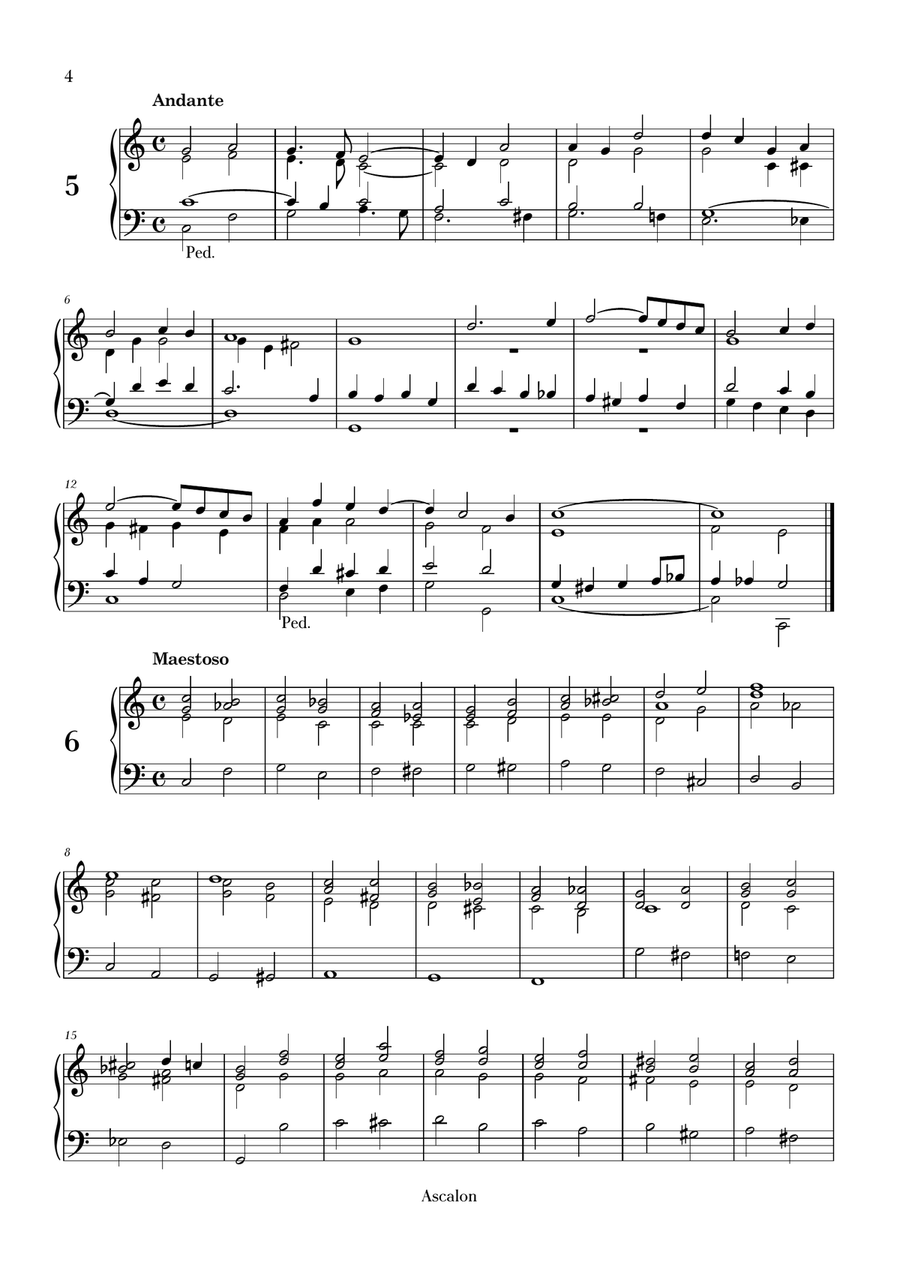 12 Church Preludes 12 Church Preludes Organ Solo scores gallery preview page 4