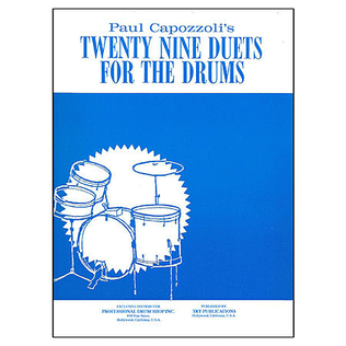 Book cover for Twenty Nine Duets For The Drums