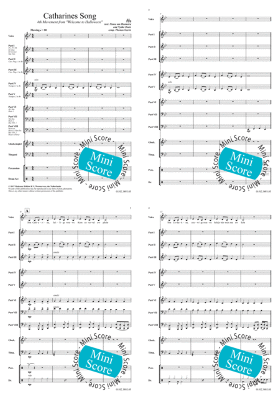 Welcome to Halloween Fanfare Band scores gallery preview page 16