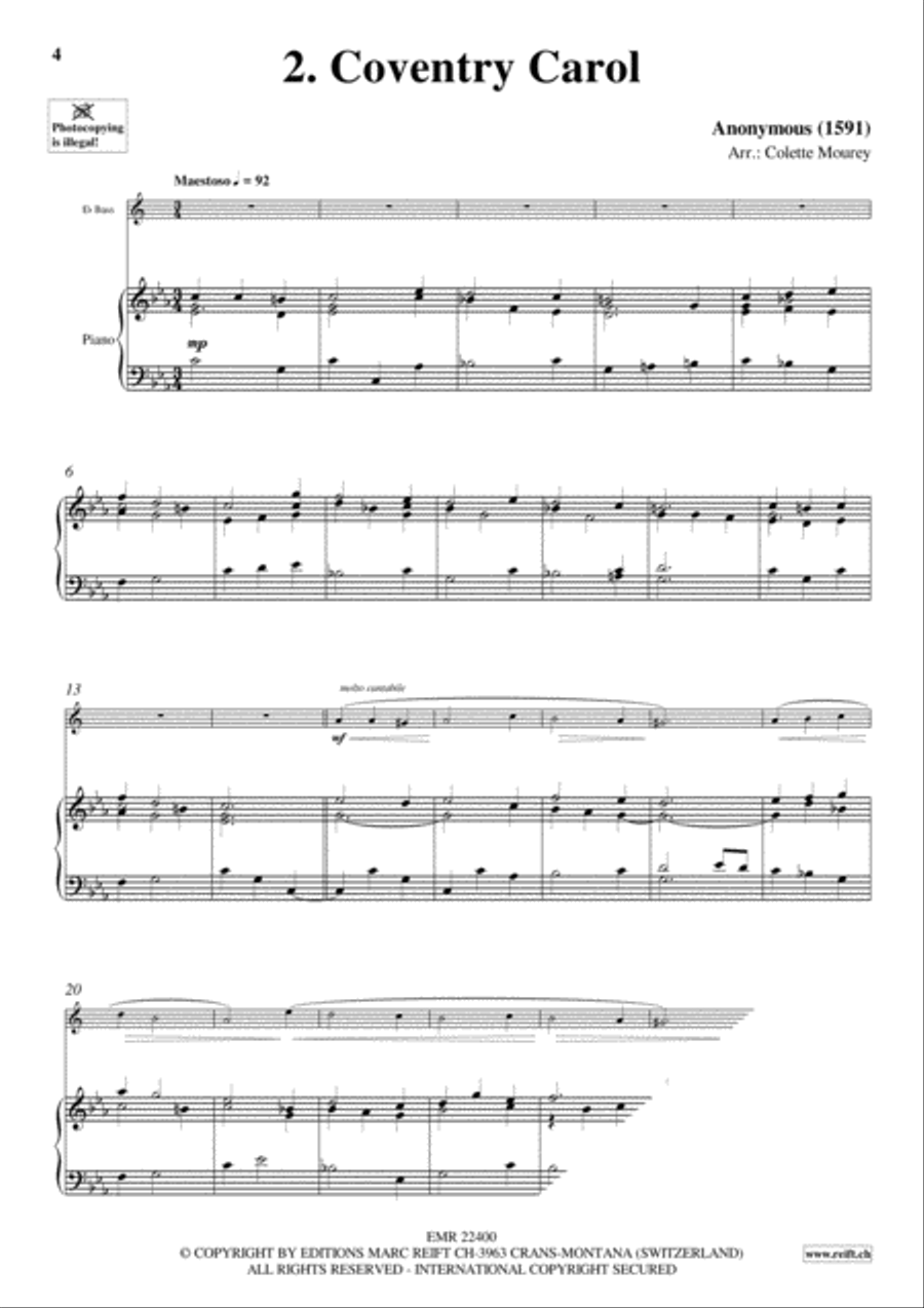20 Greatest Christmas Hits Voice Solo scores gallery preview page 4