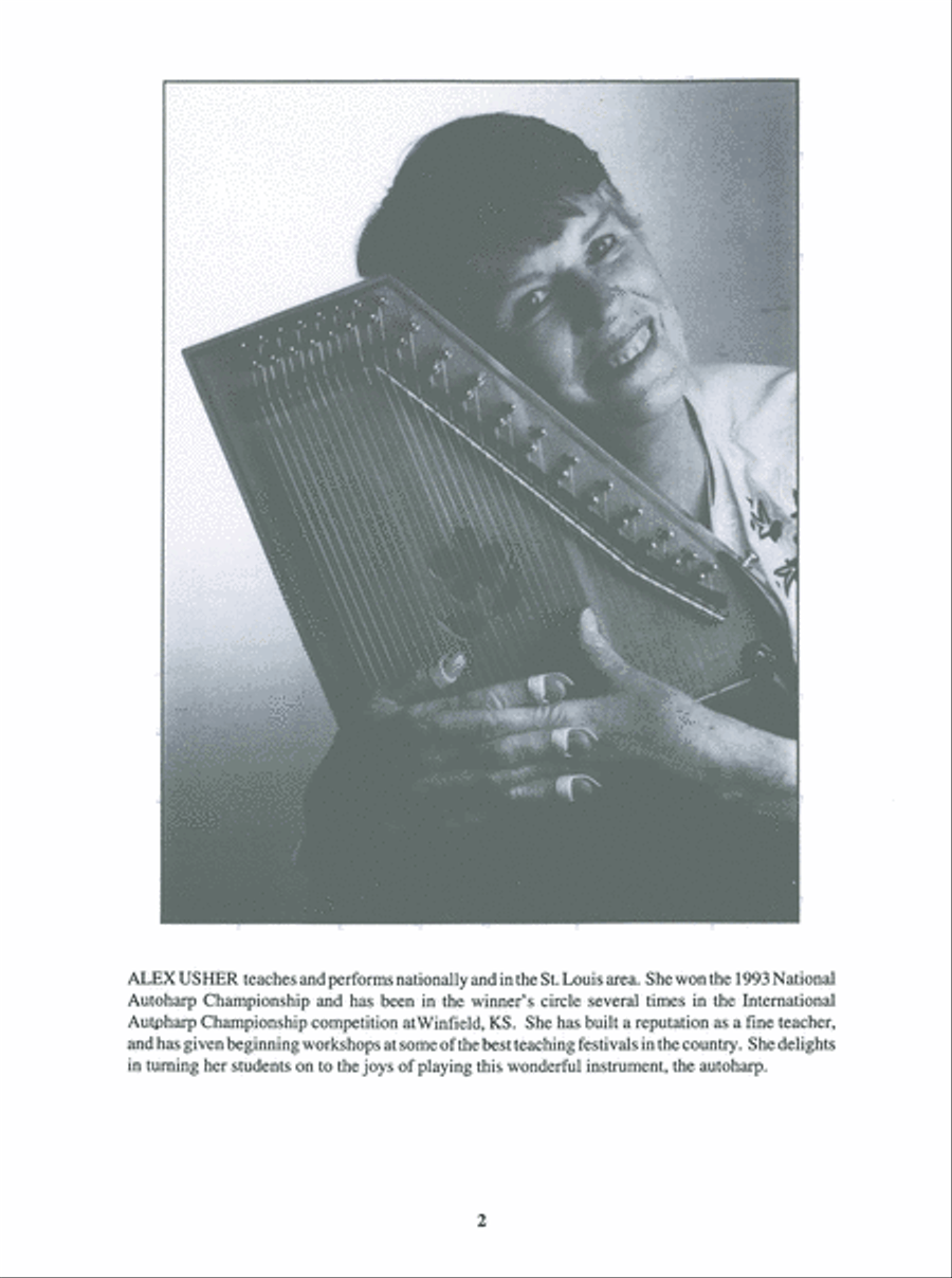 Basic Melodic Autoharp Solos Autoharp scores gallery preview page 3