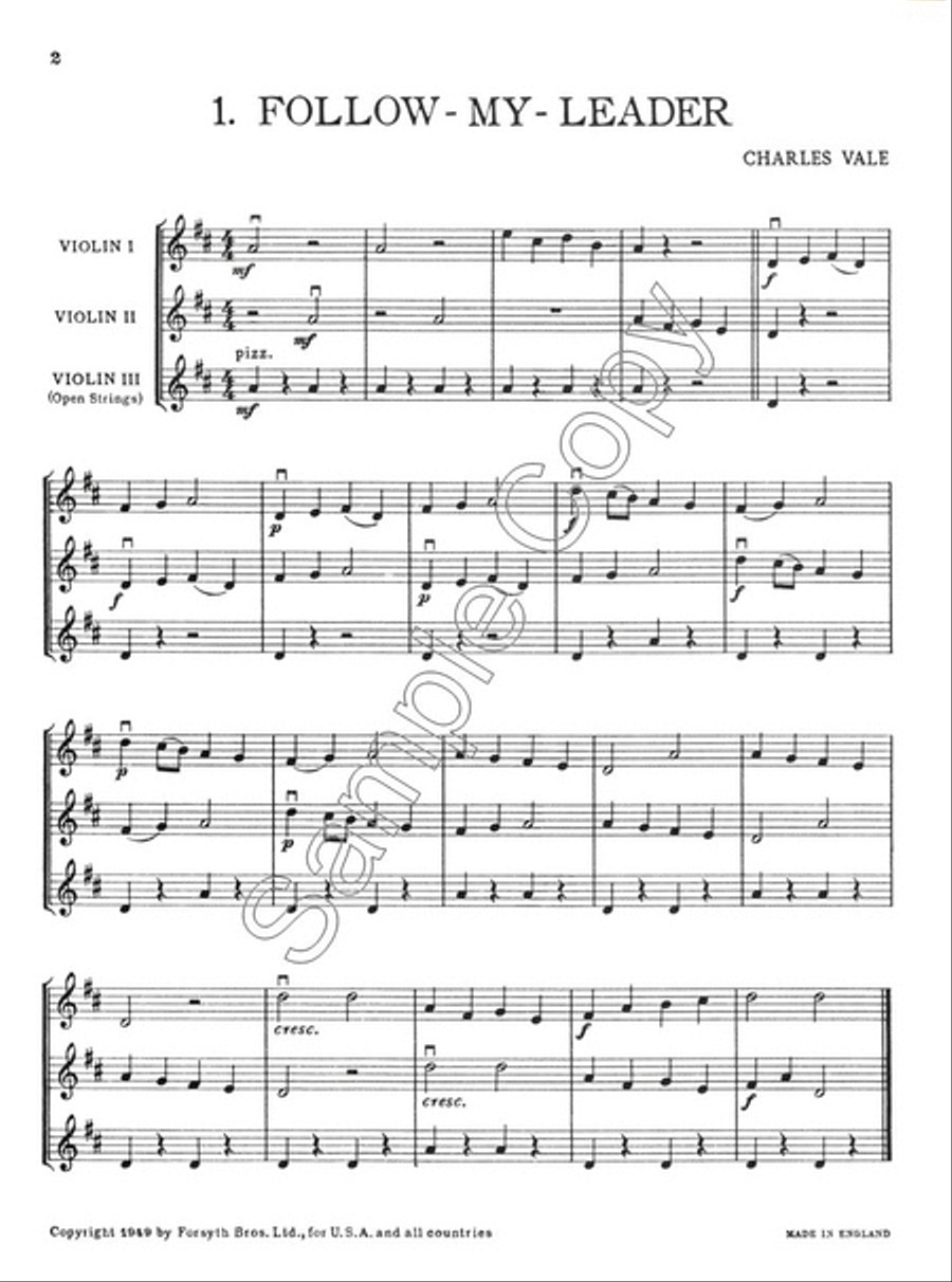 Fiddlers Three Violin scores gallery preview page 2