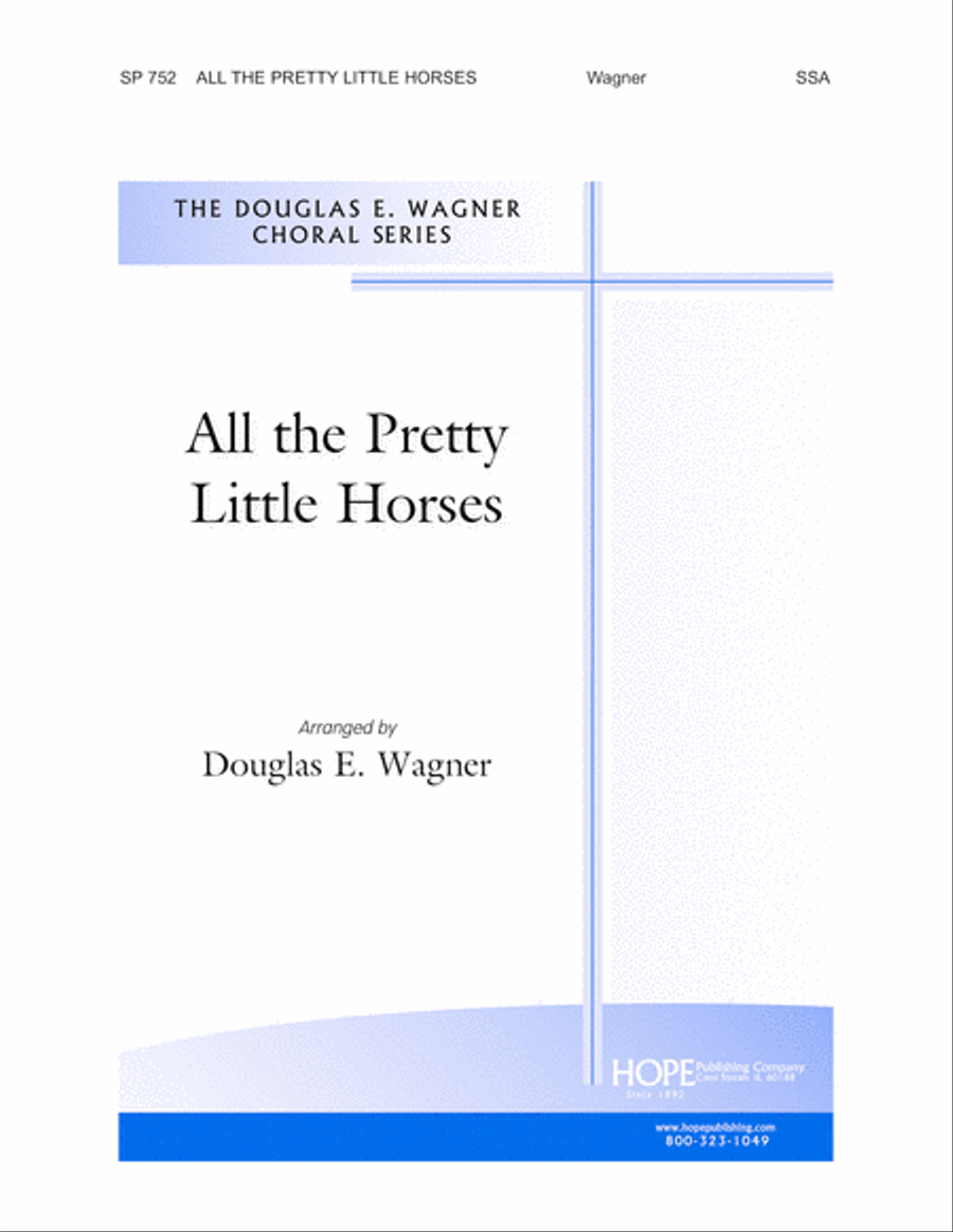 All the Pretty Little Horses SSA scores gallery preview page 1