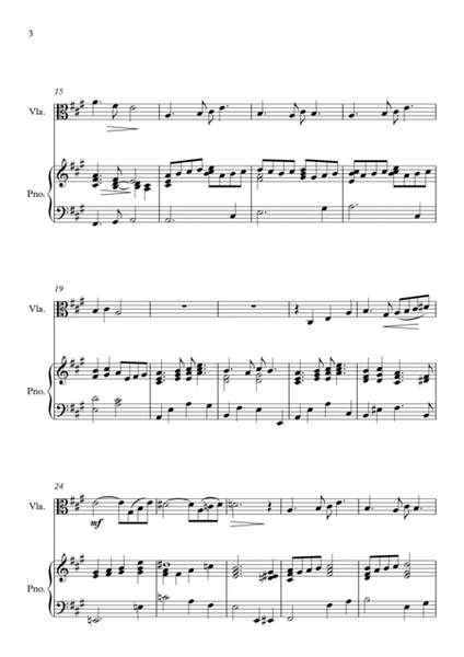 Suo Gan, A Welsh Lullaby, for Viola and Piano image number null