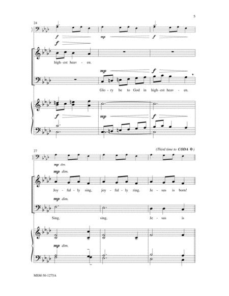 Joyfully Sing (Choral Score)