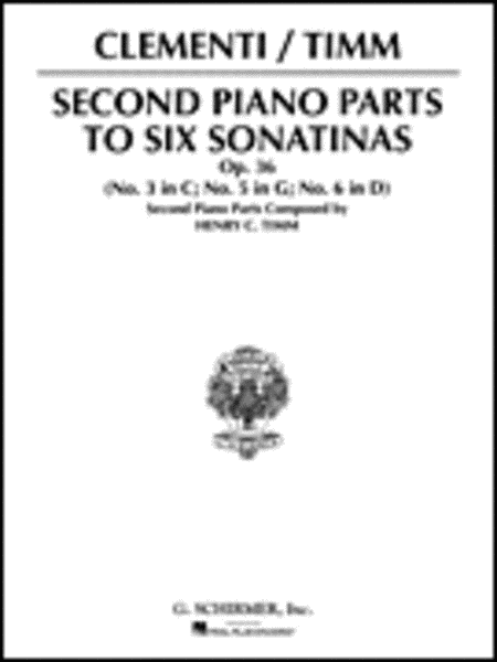 Sonatinas, Op. 36 - Book 2 (2nd Piano Part)