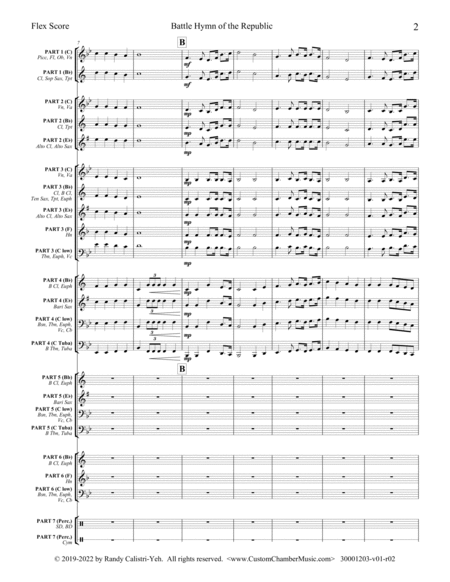 Battle Hymn of the Republic (Flexible Orchestra) image number null