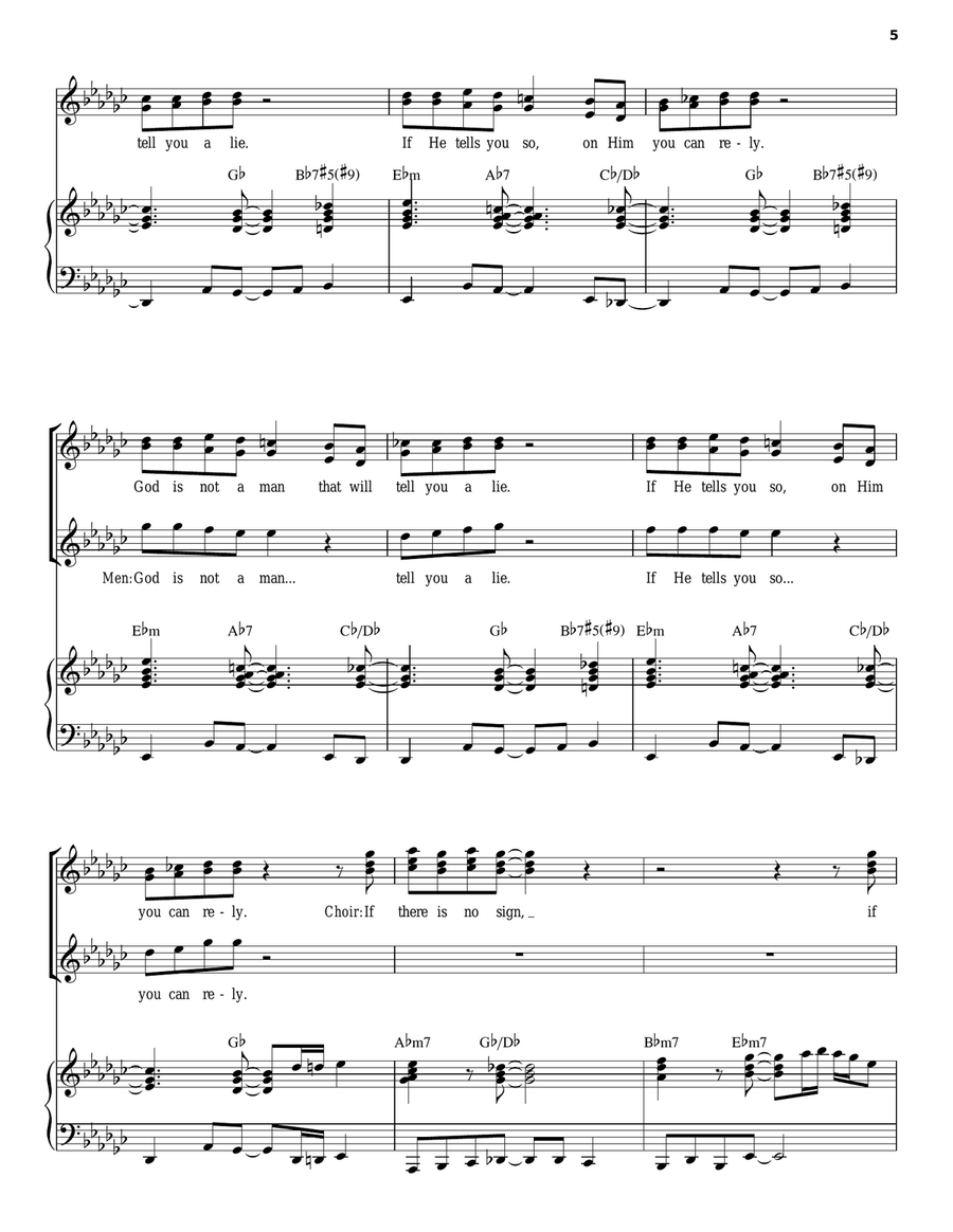 Show Up! Piano, Vocal, Guitar scores gallery preview page 5