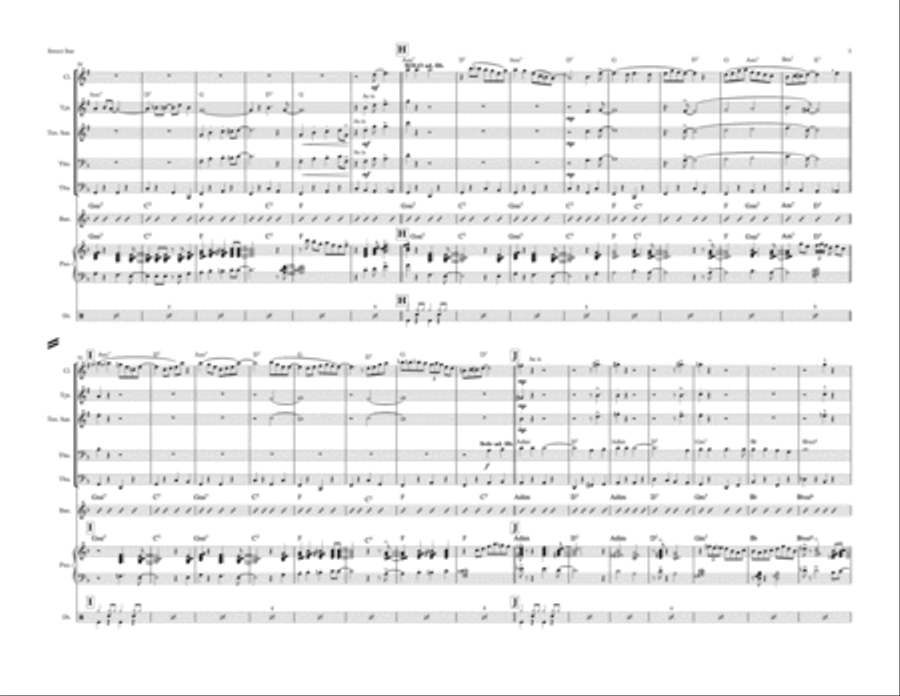 Sweet Sue-just You Sweet Sue-just You Large Ensemble scores gallery preview page 3